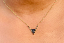 Load image into Gallery viewer, Charmaine Triangle Necklace
